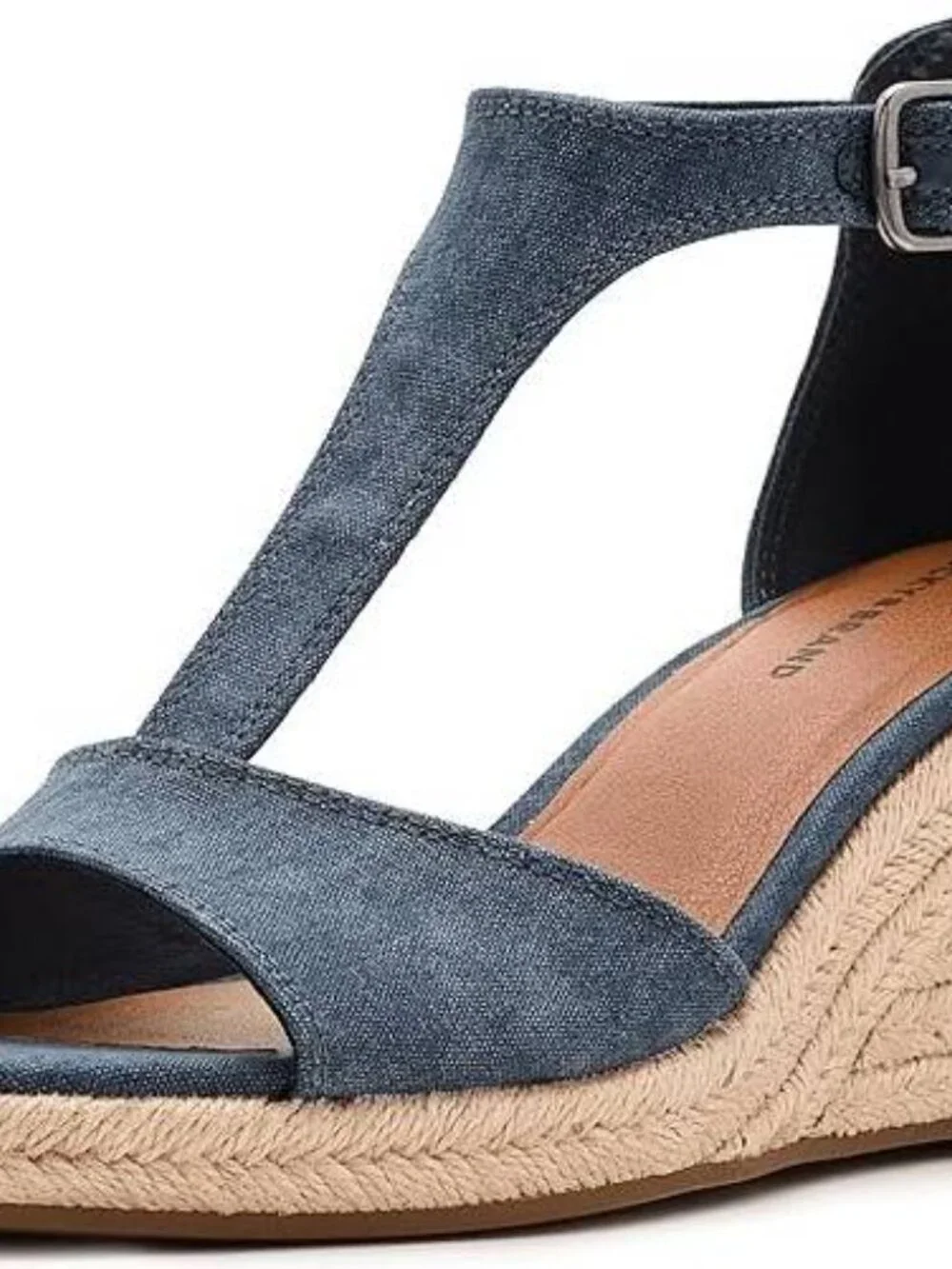 Lucky Brand Women's Cyleste T-Strap Espadrille Wedge Sandals
